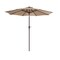 Villacera 9-Foot LED Outdoor Patio Umbrella, Beige 83-OUT5420 - alternate 5